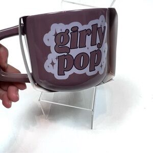 NWT Thyme & Table Cool Girl Collection Ceramic Mug / Girly Pop